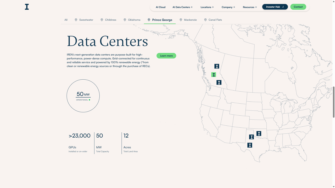 Prince George Data Center